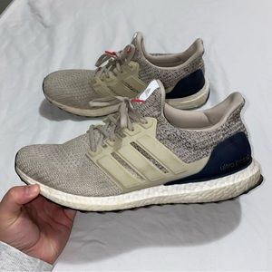 Adidas Ultraboosts 4.0 Brown Athletic Shoes